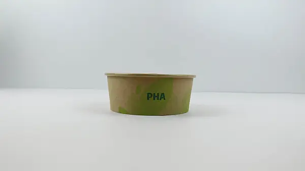 Industrially Compostable PHA Paper Bowl